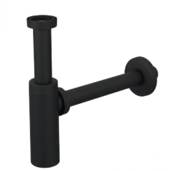 MOON AYARLANABİLİR SİFON - MAT SİYAH - ABS (MAX. 250 mm)