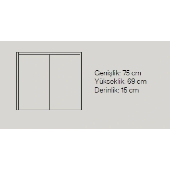 NEXT 80 CM BANYO DOLABI TAKIM