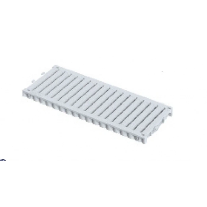 PLASTİK DRENAJ KANALI IZGARASI 200x500 mm