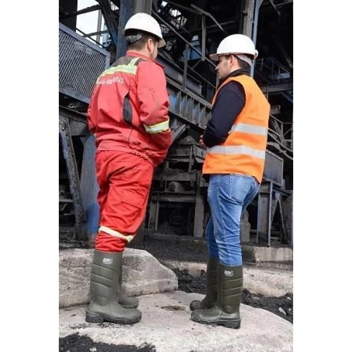 Pollyboot Vega 36 Numara Çelik Burunlu Çizme Poliüratan