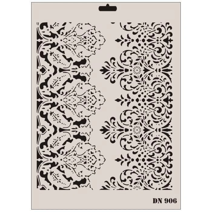 Rich Dantel Seri DN-906 Stencil 35x25 cm