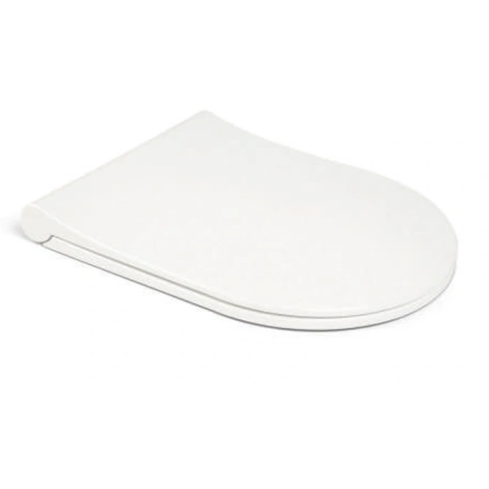 SLIM ELEGANCE KLOZET KAPAĞI (YAVAŞ KAPANAN - METAL MENTEŞE TAKIMI - ÜSTTEN SIKMALI)