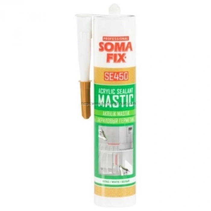 SOMAFİX AKRİLİK MASTİK 450 GR BEYAZ