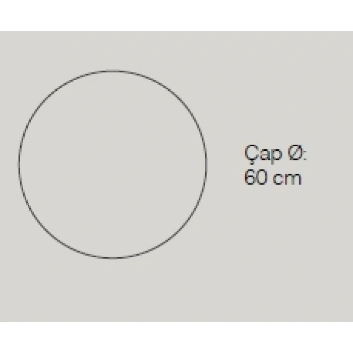 STEP 55 CM BANYO DOLABI TAKIM (YUVARLAK AYNALI)