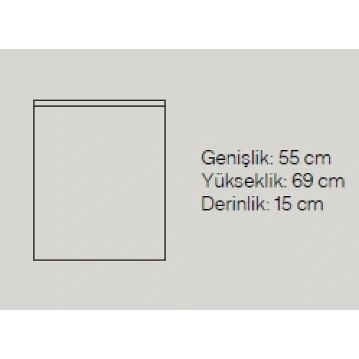 STEP 65 CM BANYO DOLABI TAKIM (AYNALI DOLAP)