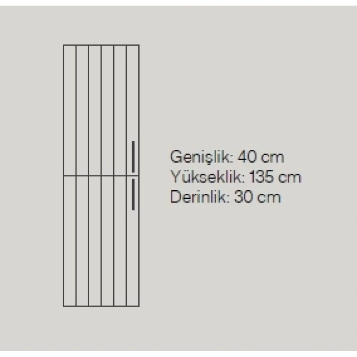 STİLLO BOY DOLABI 135