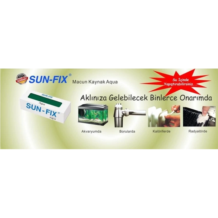 SUN FİX Aqua Kaynak Macunu 50 Gr