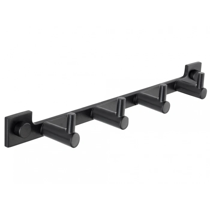 TEMA - PRİMA SET ASKILIK (MAT SİYAH - DÖRTLÜ)