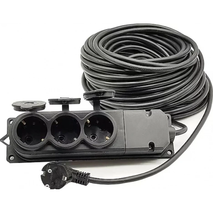 Topart 01558 20 Metre Grup Prizli Uzatma 3X2,5 Kablo