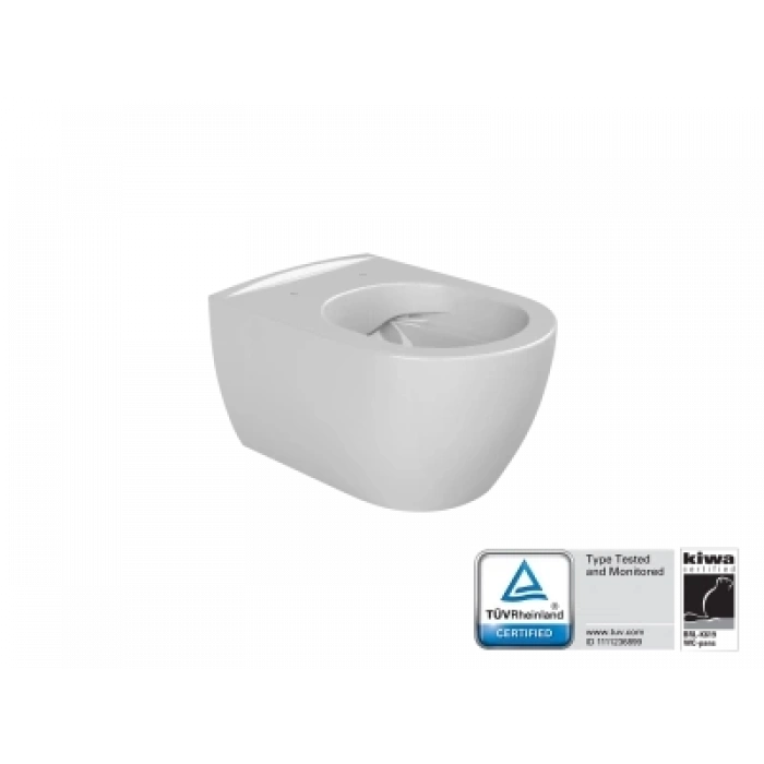 TURKUAZ - City Rimless Asma Klozet+ Bella Slim Pp (Çek-Çıkar)