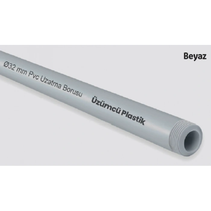 ÜZÜMCÜ -1” Uzatma Borusu 33 cm Beyaz