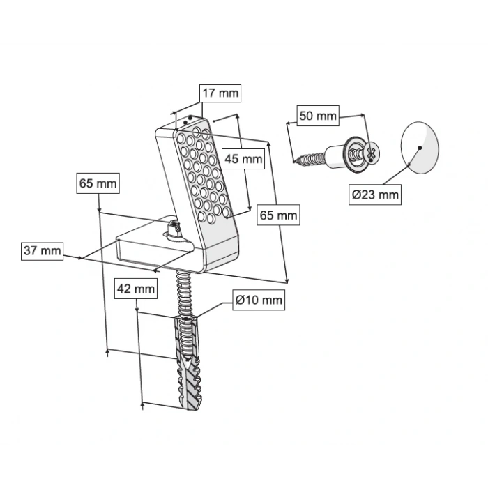 UZUN  L  ÇEKTİRMELİ MONTAJ SETİ