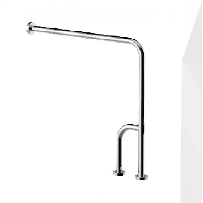 YERDEN DUVARA BASTON AYAKLI TUTUNMA BARI - Q32 (SS 304 PASLANMAZ)