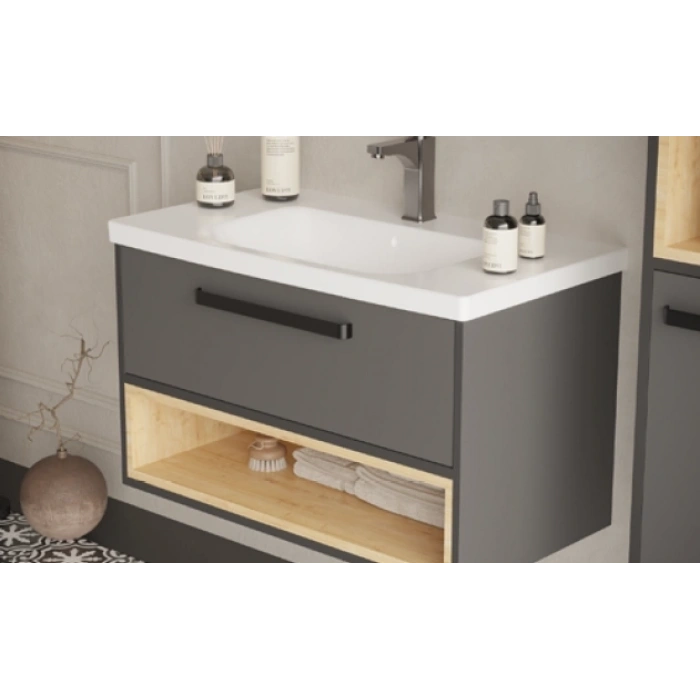 ZUMA 80 CM BANYO DOLABI TAKIM