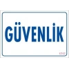 Güvenlik Uyarı Levhası 17,5x25 KOD:1717