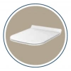 JAPAR - Perfect Slim Klozet Kapak Duroplast ( Yavaş Kapanan )