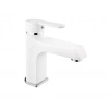 KARE - STİL MİX LAVABO BATARYASI (BEYAZ - KROM)