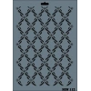 Rich New Seri N-112 Stencil 35x25 cm