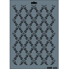 Rich New Seri N-112 Stencil 35x25 cm