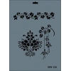 Rich New Seri N-120 Stencil 35x25 cm