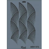 Rich New Seri N-572 Stencil 35x25 cm