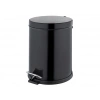 TEMA - PEDALLI ÇÖP KOVASI 5 LT (MAT SİYAH - 430 KALİTE )