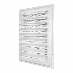 60X60 Plastik Menfez Hareketli Panjurlu (Yapışkan Bantlı)