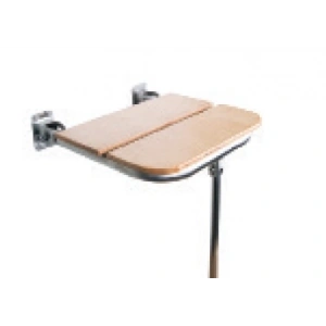 AHŞAP ENGELLİ DUŞ OTURAĞI - Q19 (SS 304 PASLANMAZ)