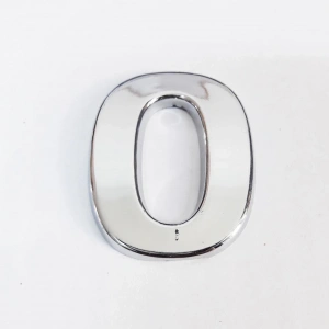 Cemax O Harfi  3,75 cm Krom Yapışkanlı