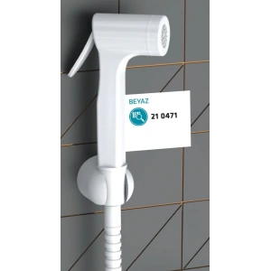 CONSOLATUS PASLANMAZ ÇELİK HORTUMLU TAHARETMATİK (BEYAZ)