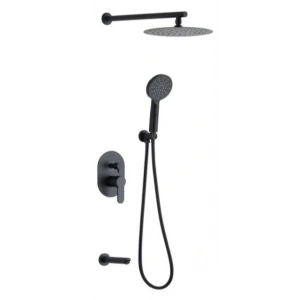 ELİTE ANKASTRE DUŞ SETİ (SİYAH)