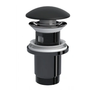 ELIXIR POP UP - SERAMİK BAŞLI MAT SİYAH (TAŞMA DELİKLİ - ABS GÖVDE)