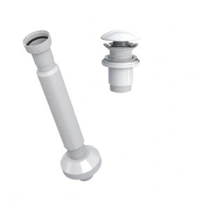 ELİXİR PUP - UP KÖRÜKLÜ SET (PARLAK BEYAZ - SERAMİK BAŞLIK - TAŞMA DELİKSİZ)