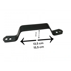 Ennalbur Demir Doğrama Kulp Siyah Kaplama