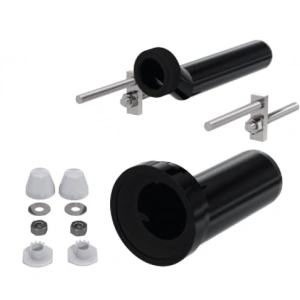 GÖMME REZERVUAR EKSANTRİK ASMA KLOZET MONTAJ KİTİ - 25 mm KAÇIK