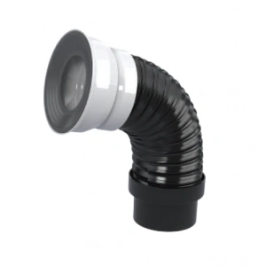 GÖMME REZERVUAR KÖRÜKLÜ PİS SU ÇIKIŞ BORUSU (Q90 X 180 mm)