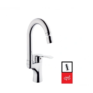 GÖNEN MİX KUĞU LAVABO BATARYA ( OYNAR PERLATÖR - Q35 KARTUŞ - TS EN 817 )