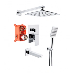 KARE - ANKASTRE BANYO SETİ 3 YOLLU