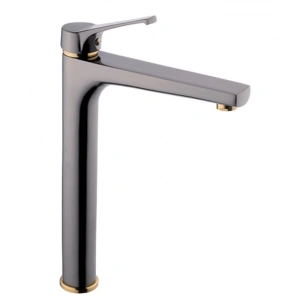 KARE - PLATİN MİX ÇANAK LAVABO BATARYASI (SİYAH İNCİ)