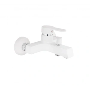 KARE - STİL MİX BANYO BATARYASI (BEYAZ - KROM)