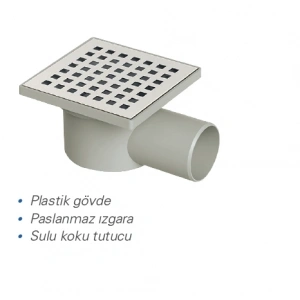 MAXİFLOW - EKO 10X10 Q50 YANDAN YER SÜZGECİ