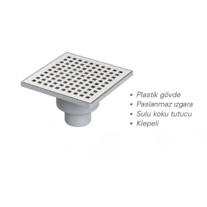 MAXİFLOW - LINE 15X15 50 LİK ALTTAN YER SÜZGECİ