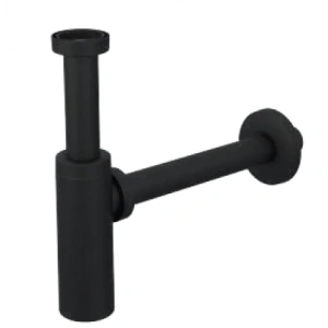 MOON AYARLANABİLİR SİFON - MAT SİYAH - ABS (MAX. 250 mm)
