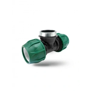 Poelsan Siyah 25X1/2X25 Kablin Dişi Te