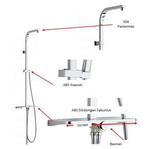 PREMİUM PVC SPİRALLİ BAŞLIKSIZ ROBOT SET