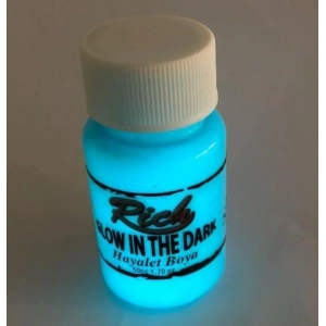 Rich 3010 Mavi Karanlıkta Parlayan Hayalet Boya 50 cc