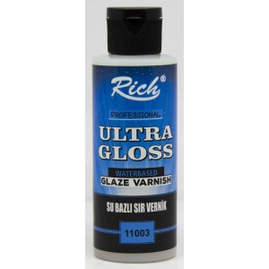 Rich Ultra Gloss Su Bazlı Sır Vernik 120 cc