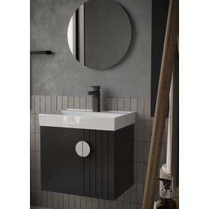 STEP 65 CM BANYO DOLABI TAKIM (YUVARLAK AYNALI)