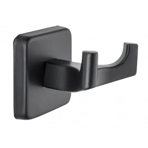 TEMA - İKİLİ BORNOZ ASKILIK (MAT SİYAH)