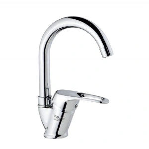 TUNA MİX KUĞU LAVABO BATARYASI ( DELTA BORULU - Q35 KARTUŞ - TS EN 817 )